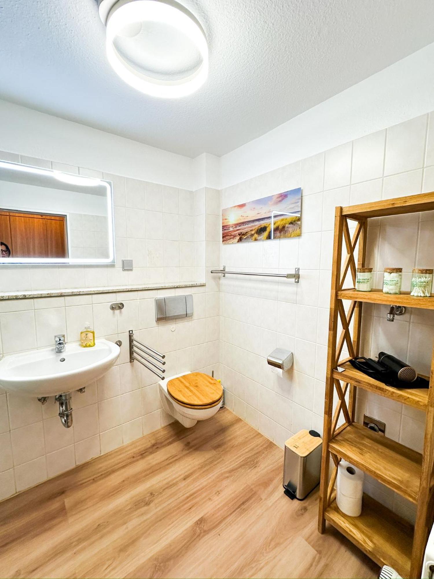 Ferienwohnung Havenblick 빌헬름스하펜 외부 사진