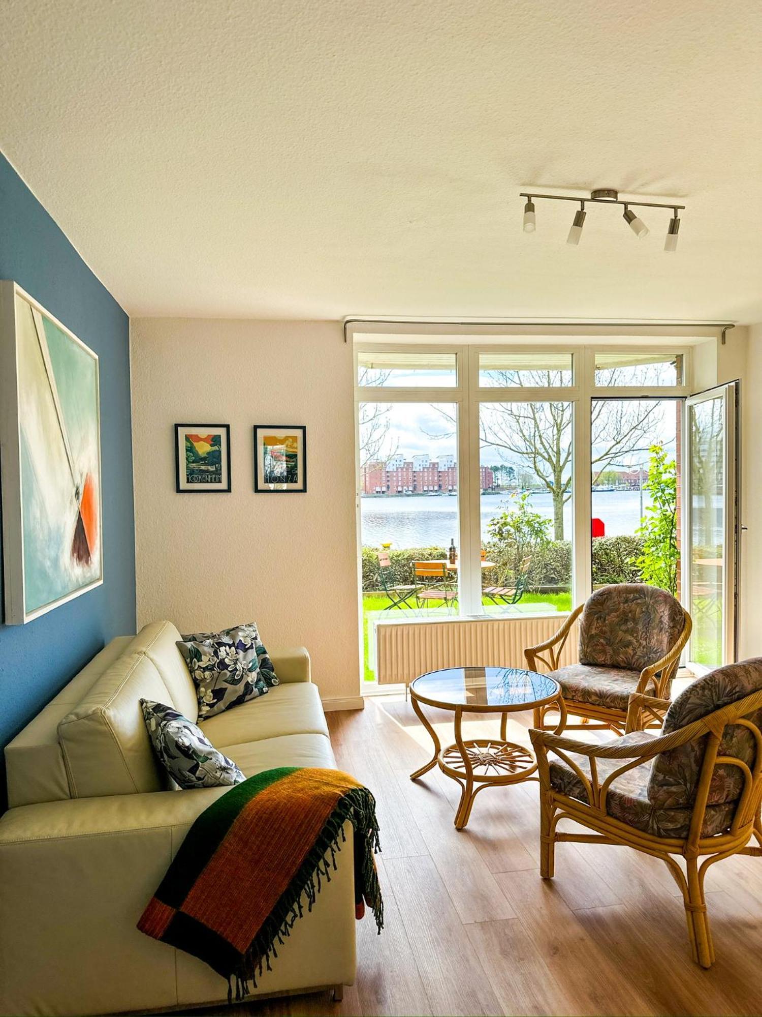 Ferienwohnung Havenblick 빌헬름스하펜 외부 사진