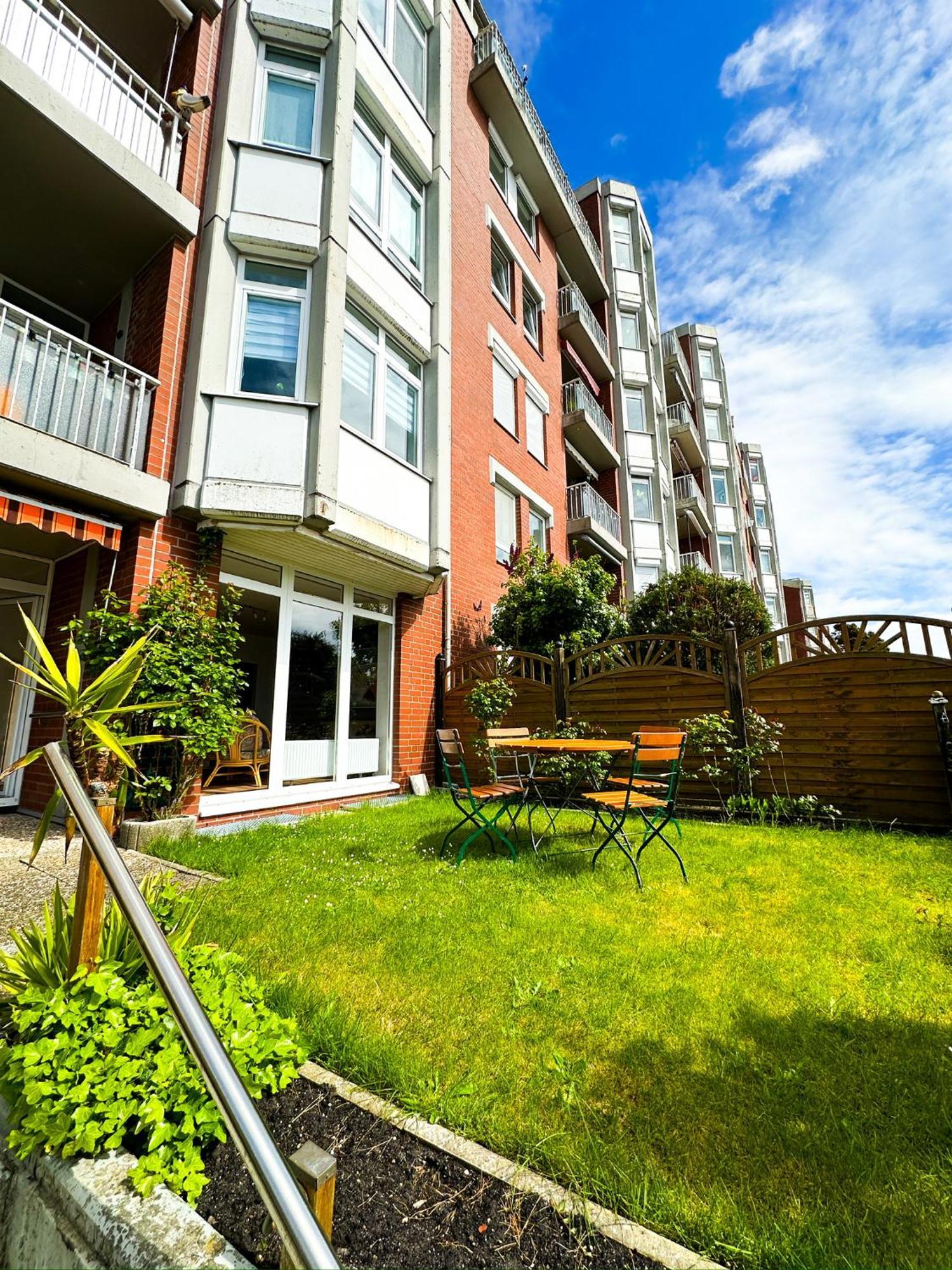 Ferienwohnung Havenblick 빌헬름스하펜 외부 사진